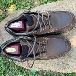 Red Wing Irish Setter Leather, steel toe, Men’s Size 9D Color Brown, Model# 3874